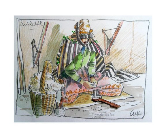 DESSINS AQUARELLÉS