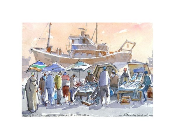 DESSINS AQUARELLÉS