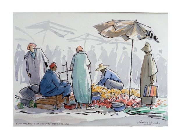 DESSINS AQUARELLÉS