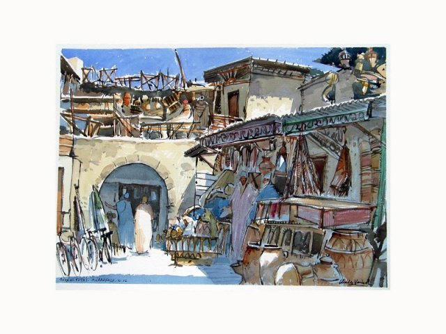 DESSINS AQUARELLÉS