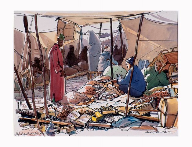 DESSINS AQUARELLÉS