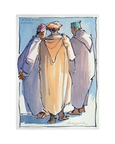 DESSINS AQUARELLÉS
